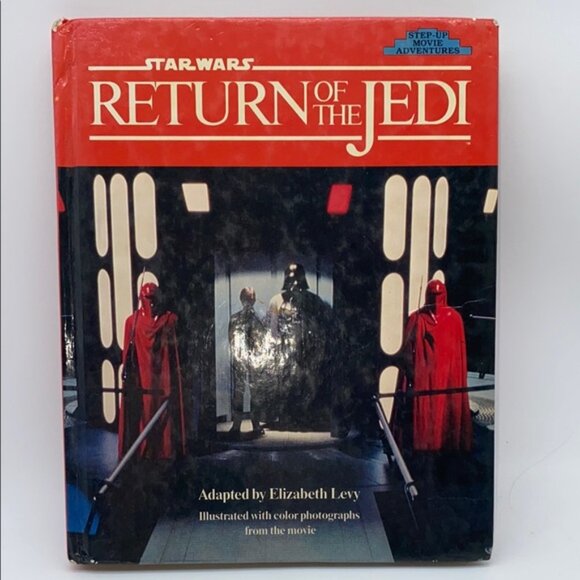 Star Wars Return of the Jedi Kids Picture Book Hardcover Vintage 1983 - Picture 11 of 11